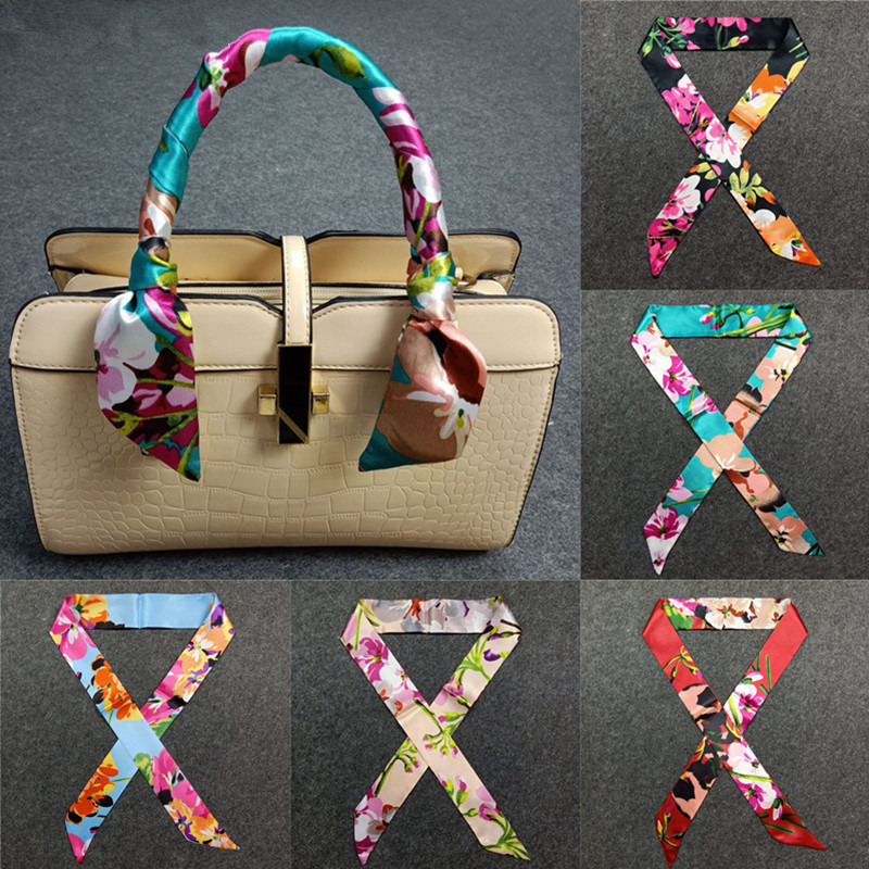 Silk Neck Scarf - 47 colori di Marca Bandana Piccolo