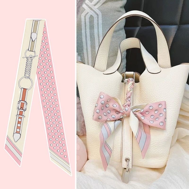 Face Scarf Mask - Sciarpa da donna estiva rosa a