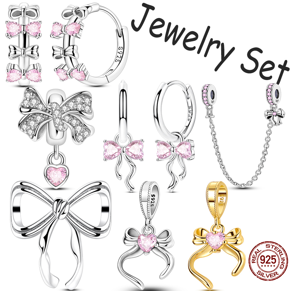 Tie Clip Silver - Set di Gioielli in Argento Sterling