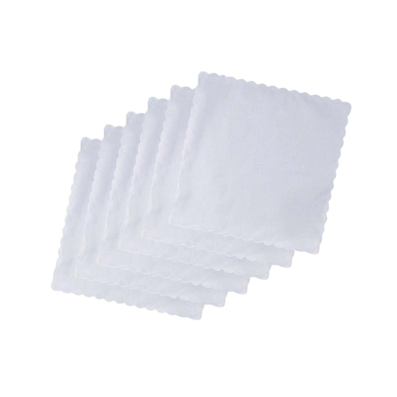Handkerchief Cotton Men - 6 fazzoletti di cotone per uomo,