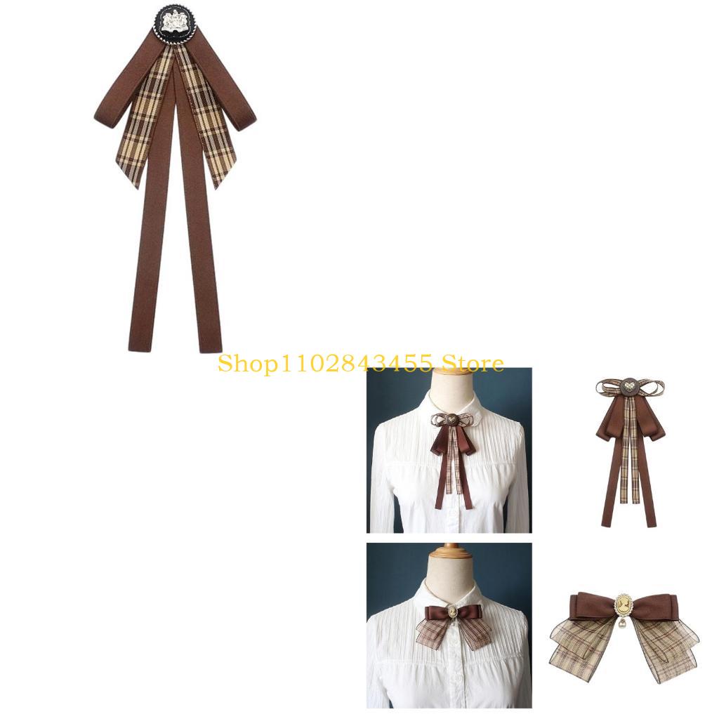 Bow Tie Pre Tied - 49MC Giapponese Fiocchi Nastro Cravatta Spilla