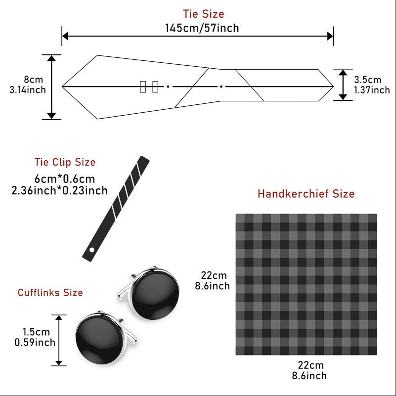 Set da 4 Pezzi con Cravatta Pa - Pocket Square Set recensione e prezzo