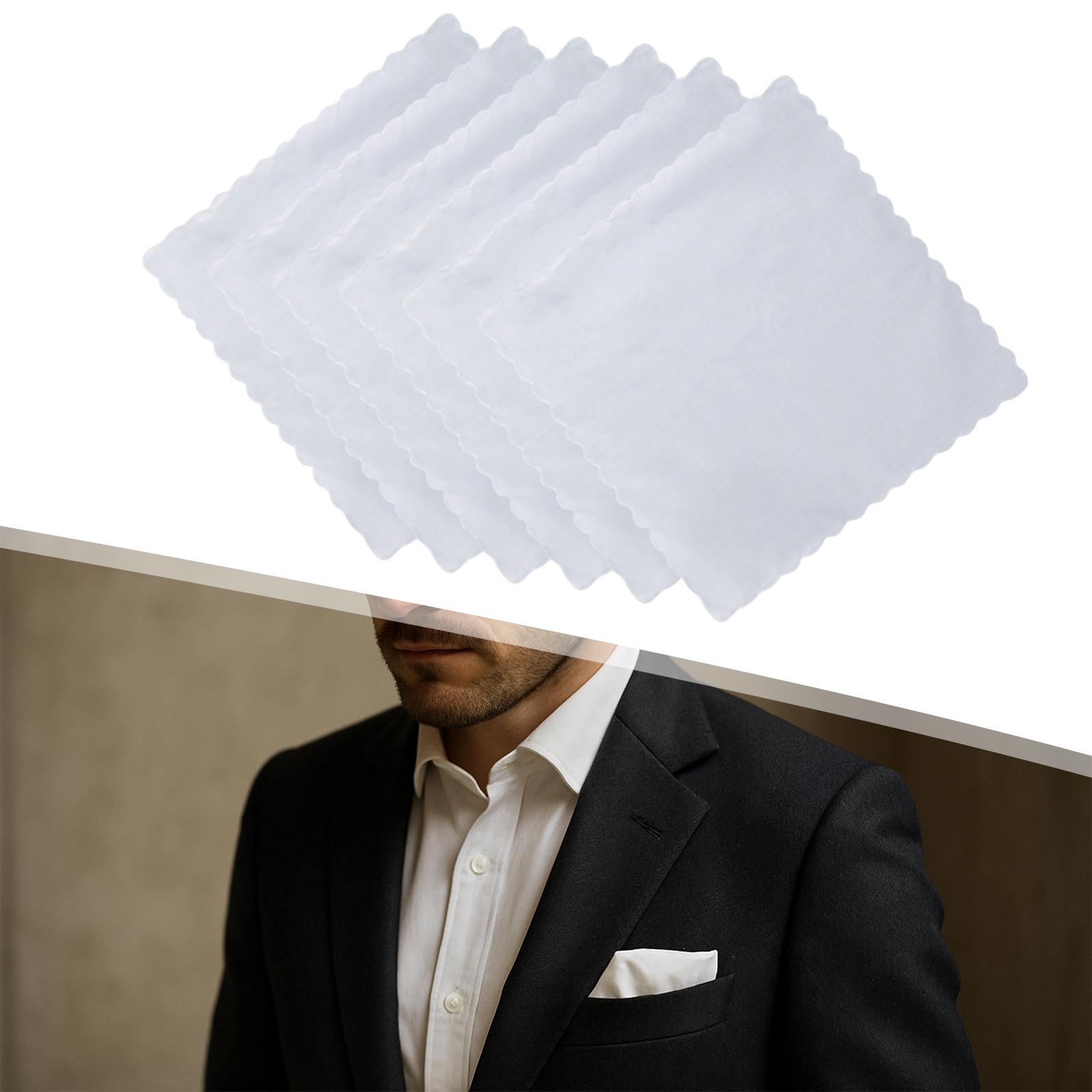 6 fazzoletti di cotone per uom - Handkerchief Cotton Men recensione e prezzo