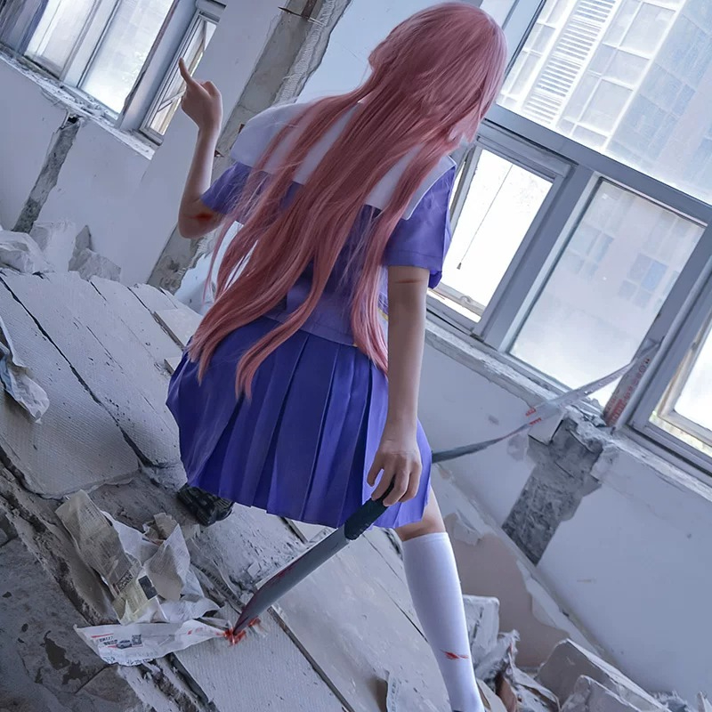 Costume Cosplay Yuno Gasai Fut - Bow Tie Pre Tied recensione e prezzo