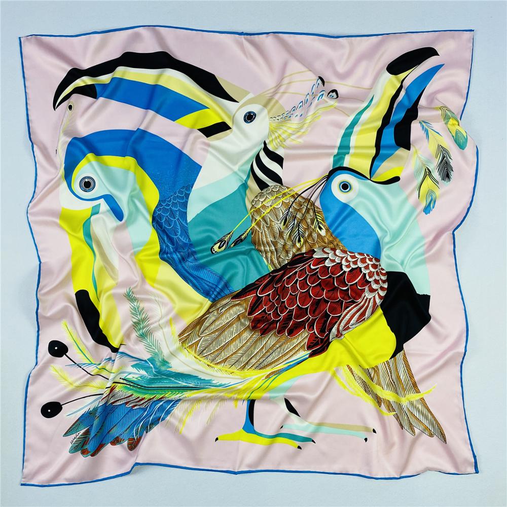 90cm di lusso Parrot Twill di  - Scarf Silk Square recensione e prezzo