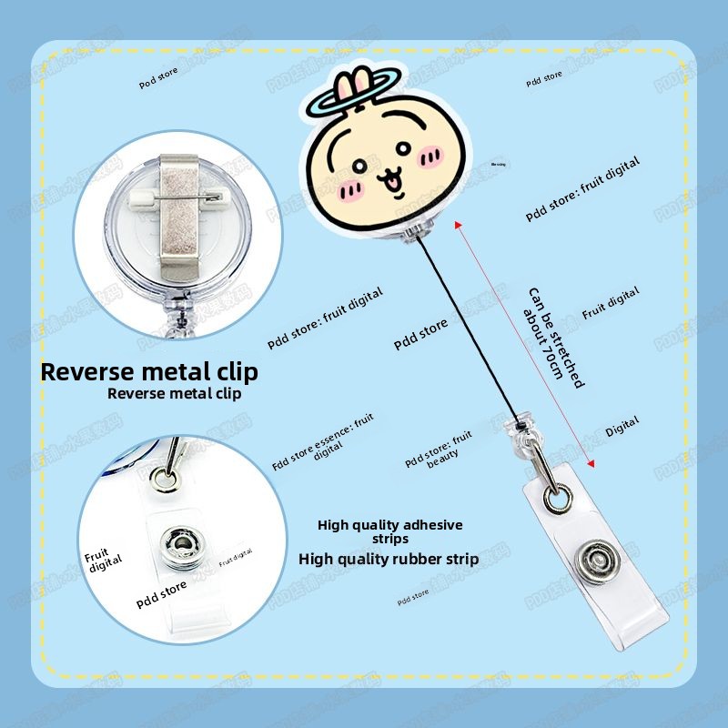 Portabadge Retrattile Kawaii J - Lanyard Badge Holder recensione e prezzo